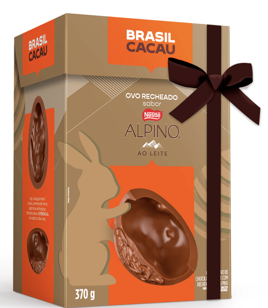Ovo recheado Alpino 370g